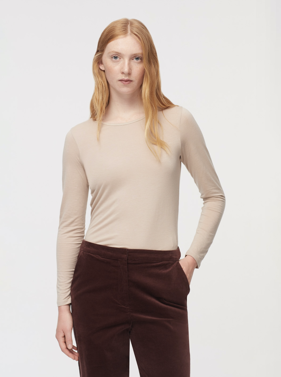 Essential Neutral Wool Top